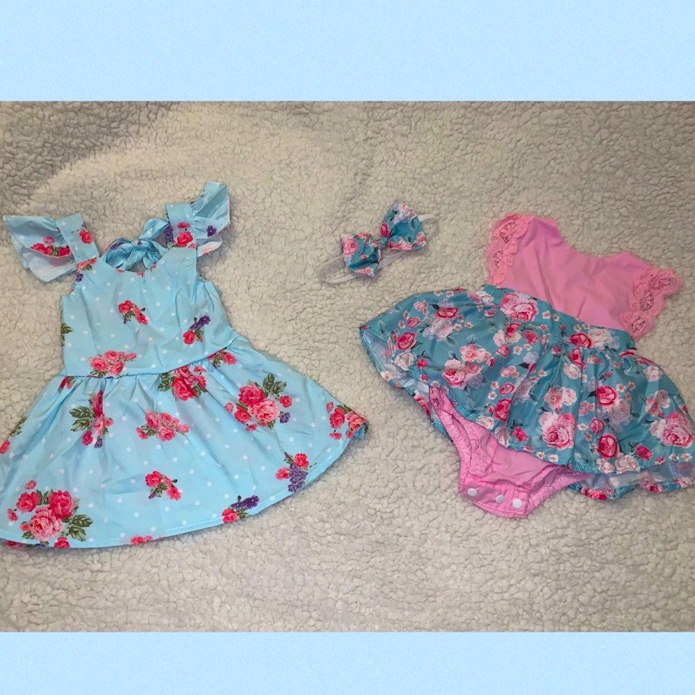 SOLD!!2 New Baby Girl Outfits*BUY2GET2FREE!*
